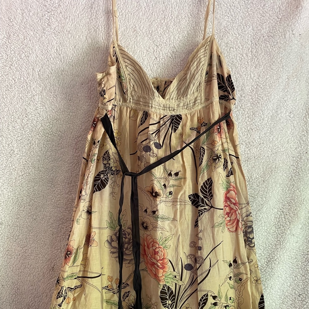 Floral Spaghetti Strap Dress